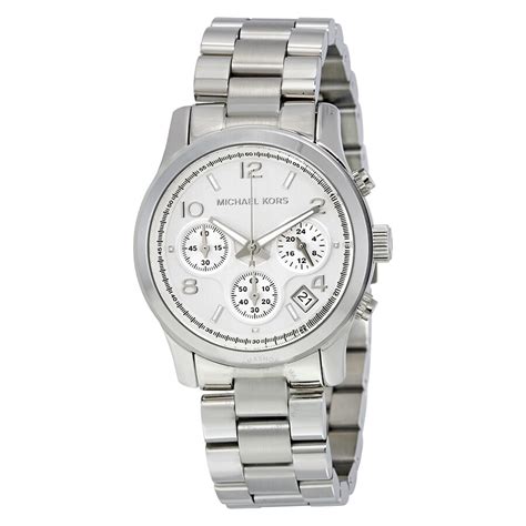 michael kors 5076|michael kors silver runway.